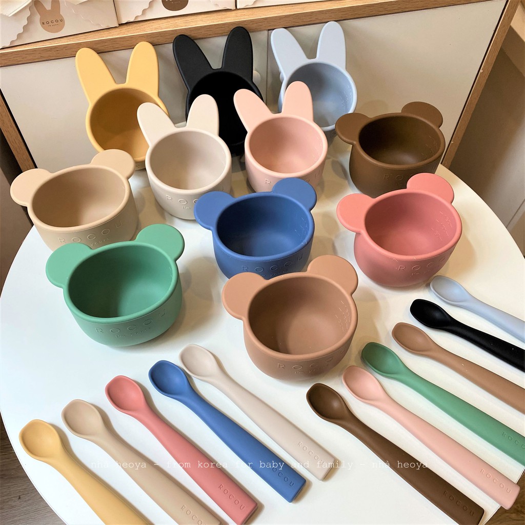 SET BÁT MUỖNG ĂN DẶM ROCOU CAO CẤP HÀN QUỐC