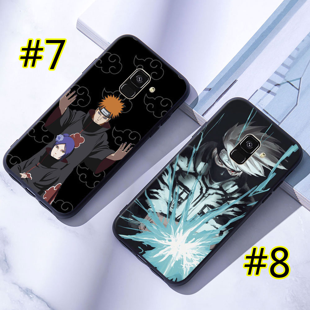 Ốp Lưng Silicone Mềm In Hình Naruto Cho Samsung Galaxy A6 / A8 Plus / A7 / A9 2018