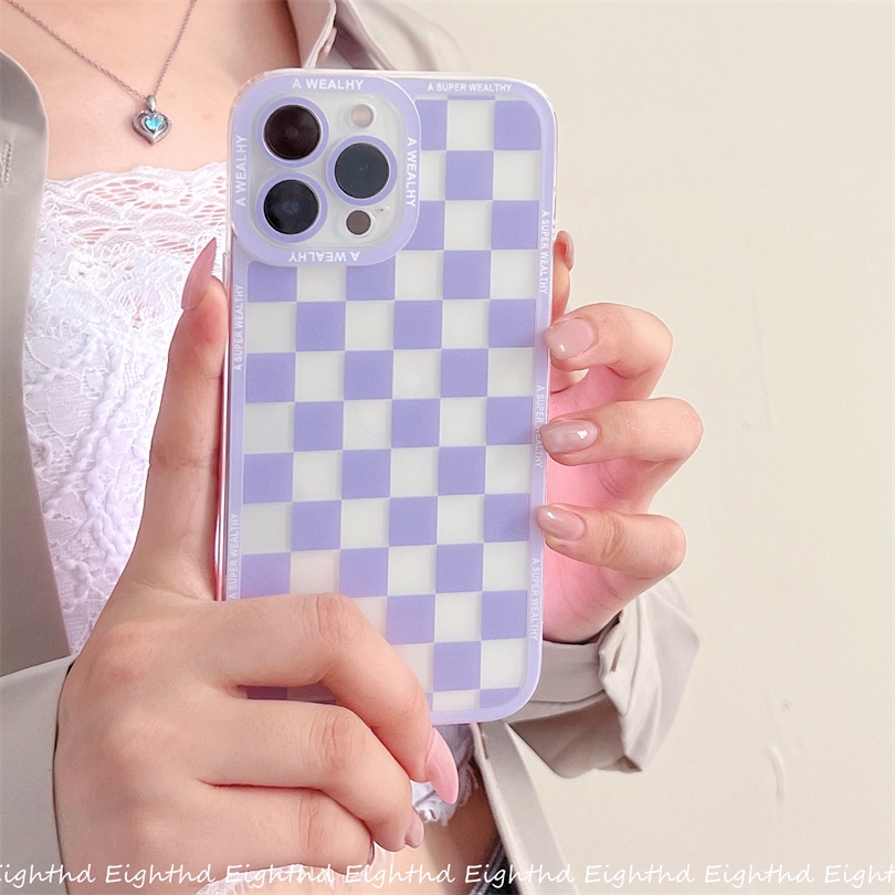 Ốp Điện Thoại Silicon Mềm Họa Tiết Kẻ Sọc Và Trái Tim Cho iPhone 13 12 11 Pro Max X Xr Xs Max 8 7 6 Plus SE 2020