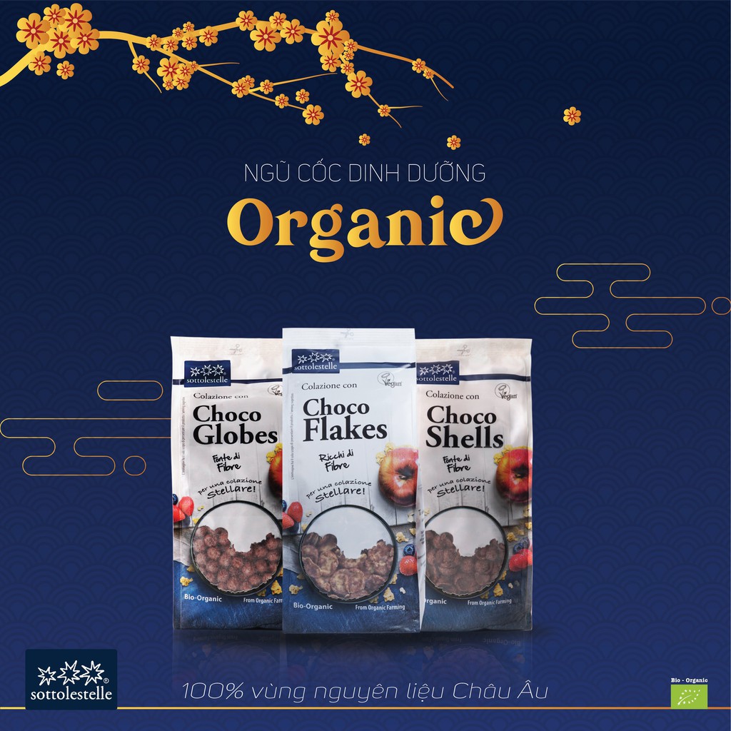 Ngũ Cốc Hữu Cơ Socola Sottolestelle