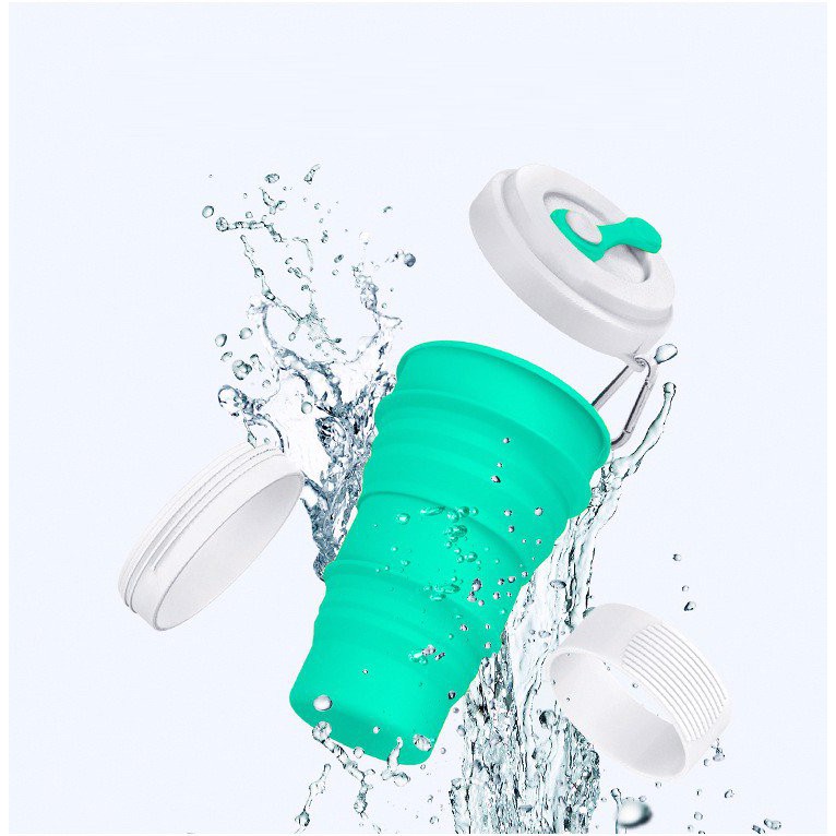 Cốc Silicone xếp gọn đa dụng 550ml