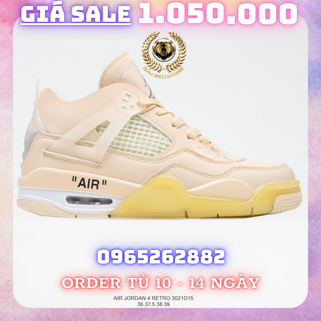 Order 1-2 Tuần + Freeship Giày Outlet Store Sneaker _Air Jordan 4"Bred" MSP: 3021D151 gaubeostore.shop