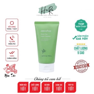 Sửa rửa mặt innis trà xanh heracosmetics