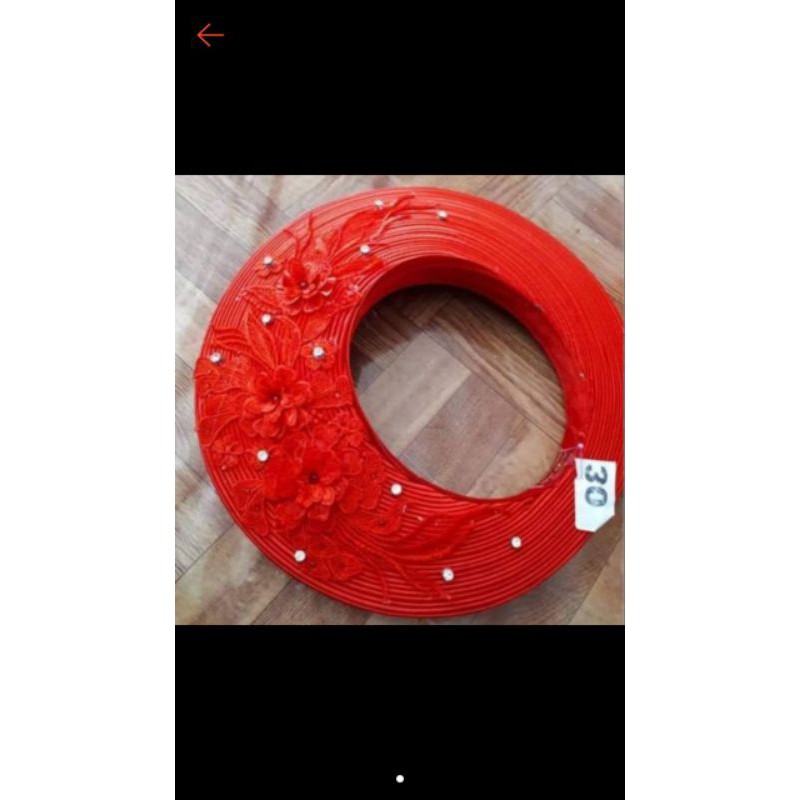 Khăn xếp có ren đủ màu 30 vòng