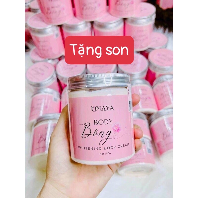 [Rẻ nhất] Body Bông Onaya Dưỡng trắng da an toàn hiệu quả 150gr