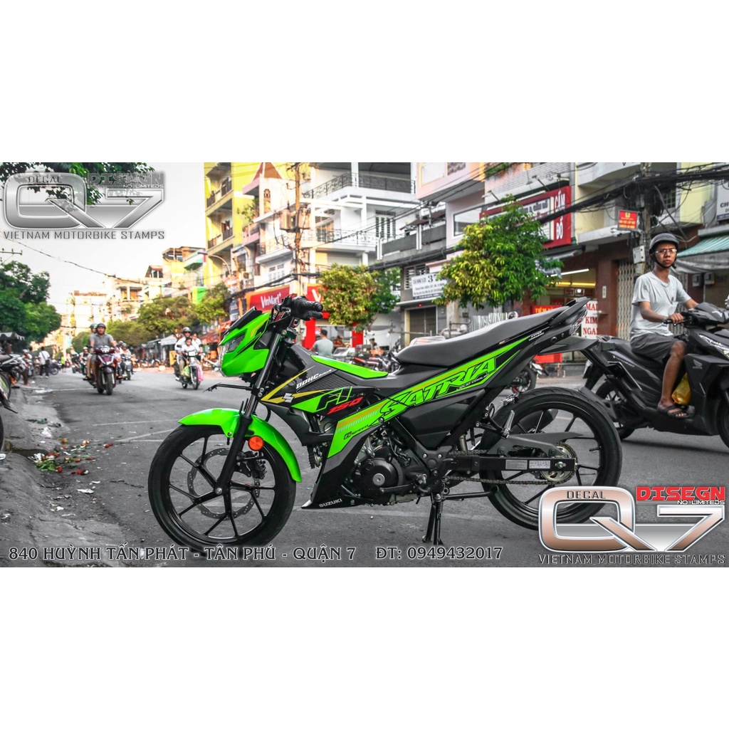 TEM RỜI RAIDER FI XANH ĐEN