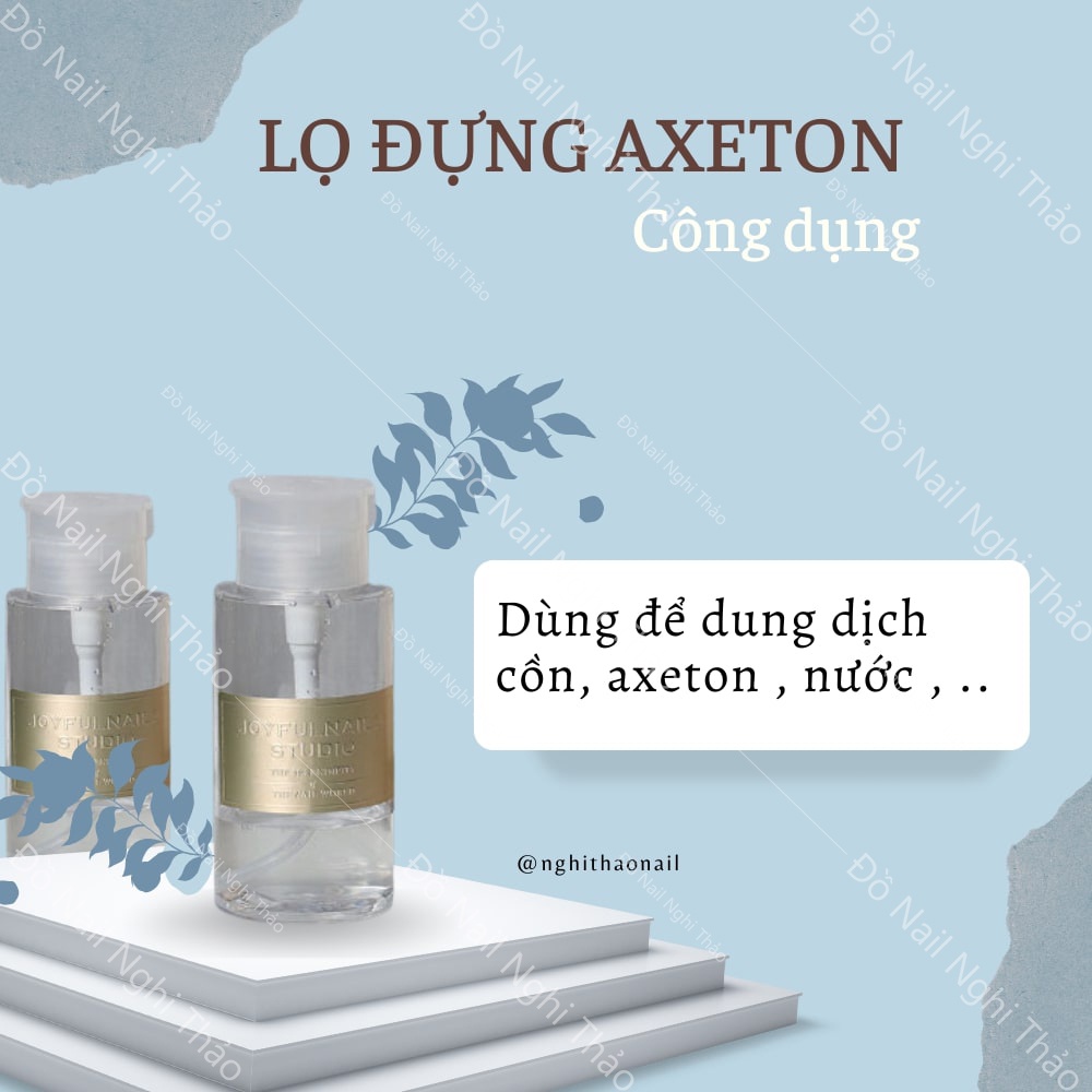 Lọ đựng dung dịch axeton JOFULNAIL