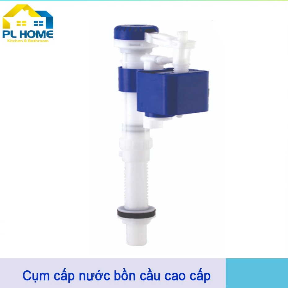 Cụm van cấp nước cho bồn cầu cao cấp – chịu áp lực cao, cấp nước nhanh, chống nước phèn, điều chỉnh được chiều cao phao