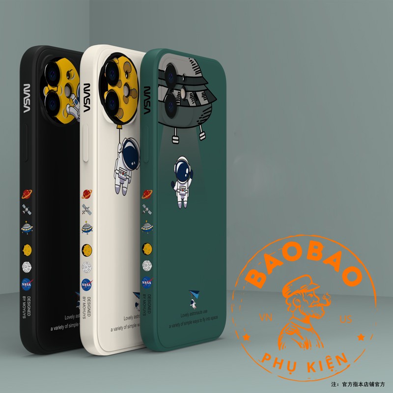 Ốp điện thoại "Bay giữa ngân hà"  cho các dòng 6/ 7/ 8/ X/ XS Max/ 11/ 11pro max/ 12/ 12 Pro max | BigBuy360 - bigbuy360.vn