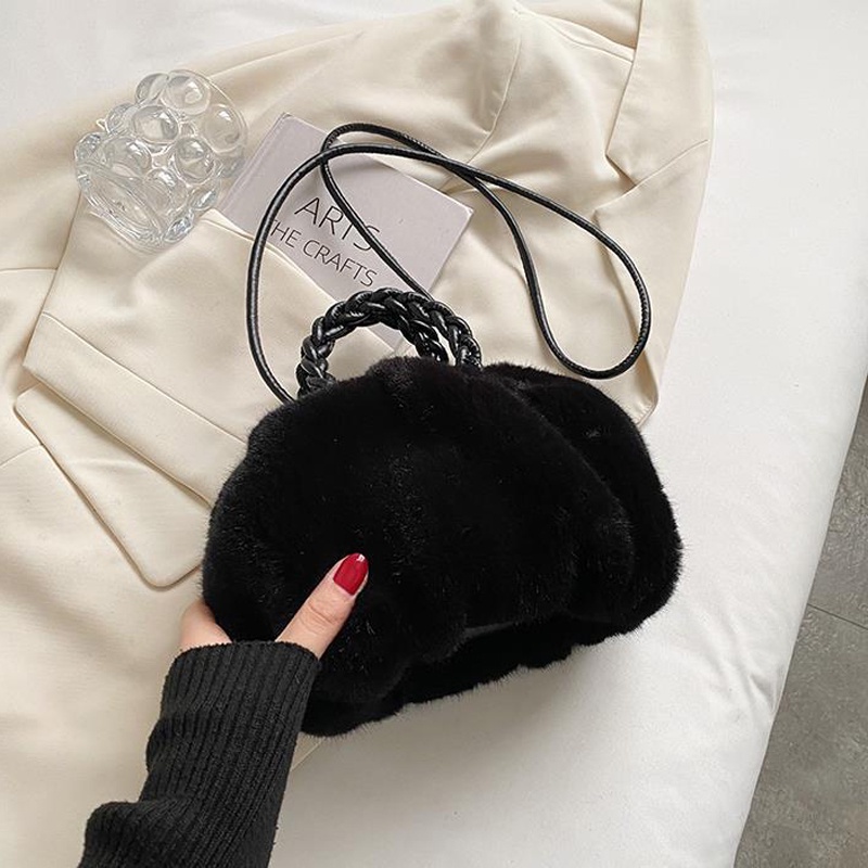 Túi Đeo Vai Bằng Vải Bông Thiết Kế niche Thời Trang Cho Nữ