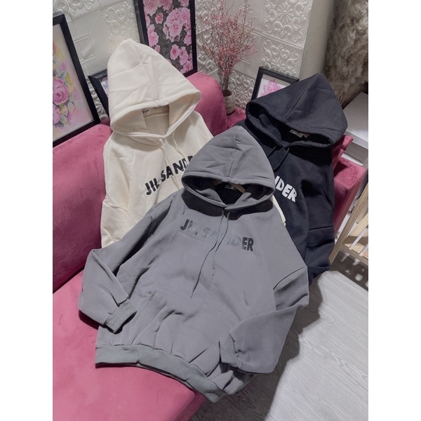 Áo nỉ hoodies mũ 2 lớp in chữ form giấu quần | BigBuy360 - bigbuy360.vn