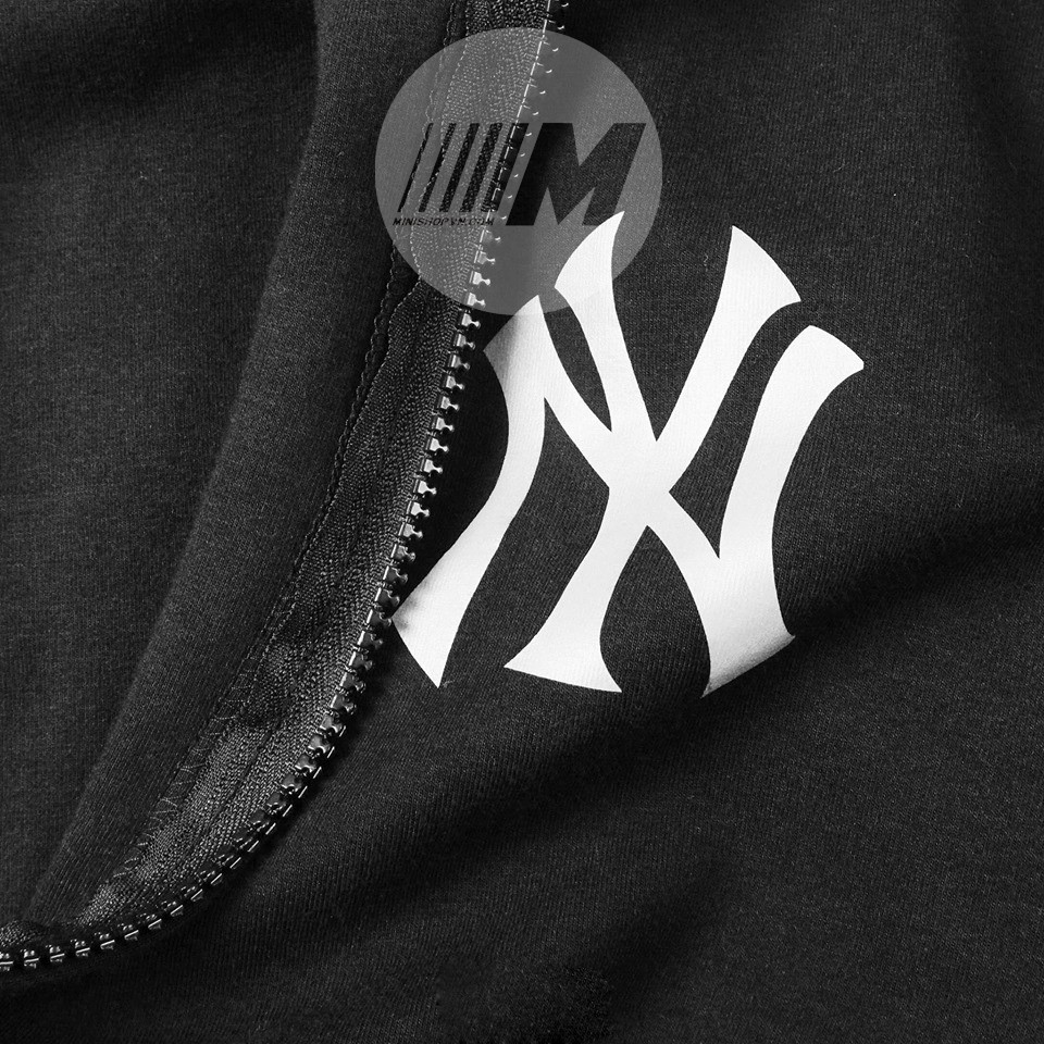 Áo khoác nỉ hoodie nam nữ NY chất nỉ bông dày ấm mềm mịn dáng rộng thoải mái