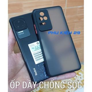 [Redmi K40S /K50/K50 Pro/ Poco F4] Ốp lưng chống sốc,chống va đập lưng nhám cao cấp VISEON