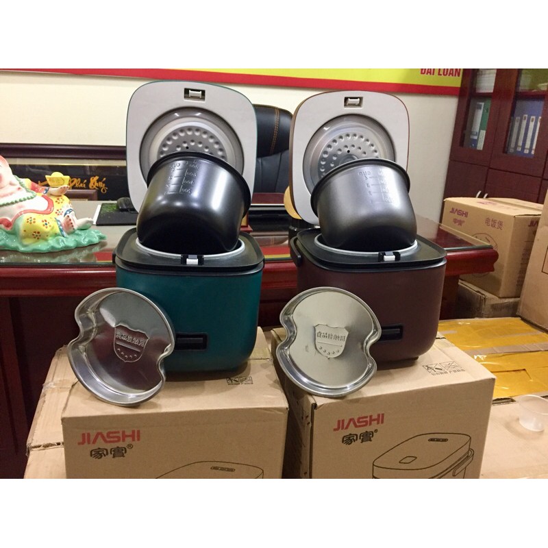 Nồi Cơm Điện Đa Năng Mini 0,8L cho 1-2 người (tặng kèm khay hấp) | BigBuy360 - bigbuy360.vn