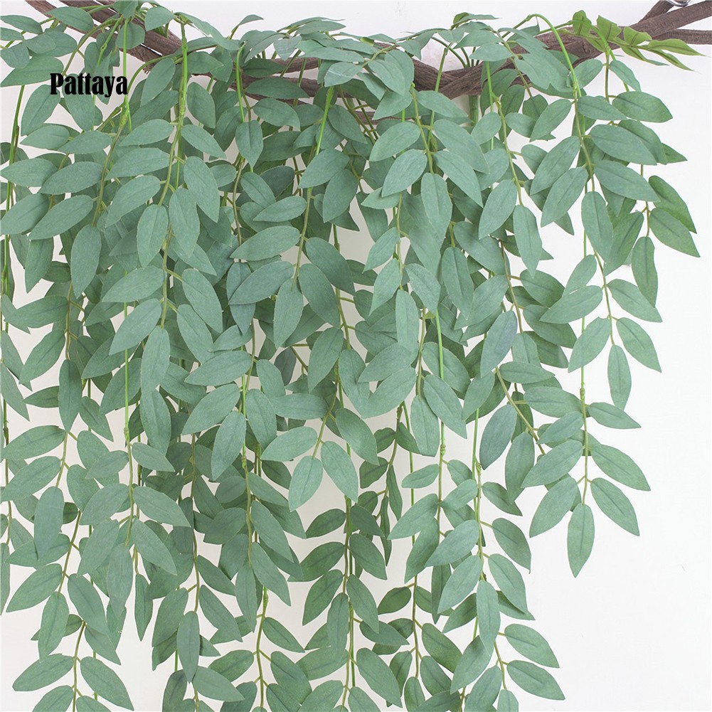 1 Chùm Lá Nho Nhân Tạo Treo Tường Trang Trí