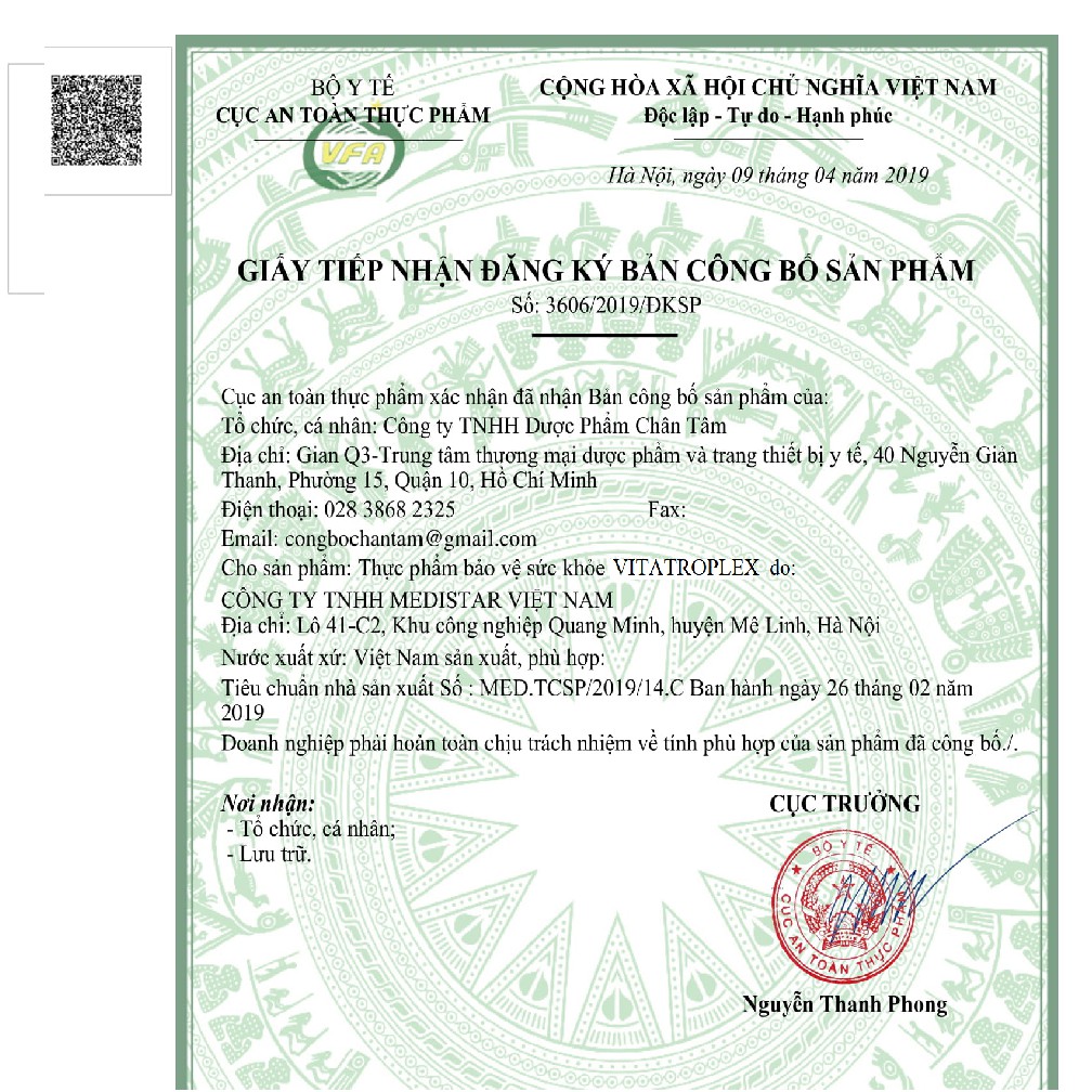 Siro Vitatroplex  Bổ Sung Vitamin và Khoáng Chất Cho Trẻ Em 100ml | BigBuy360 - bigbuy360.vn