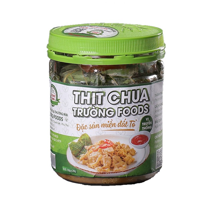 Thịt chua TRUYỀN THỐNG đặc sản Phú Thọ - Trường Foods