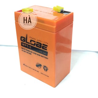 Bình Ắc Quy Khô GLOBE 6V, 5Ah WP5-6