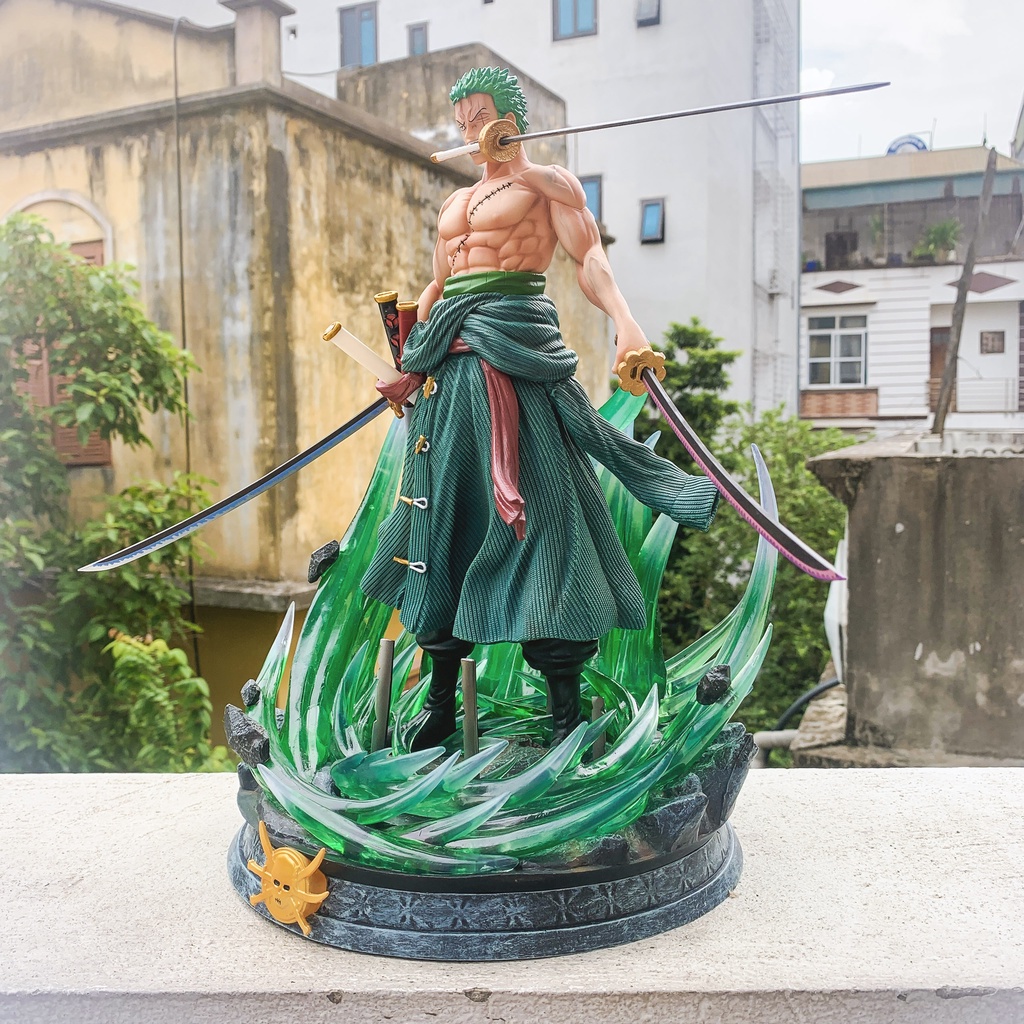 Mô hình zoro hàng mới siêu khủng có 2 thân 4 đầu