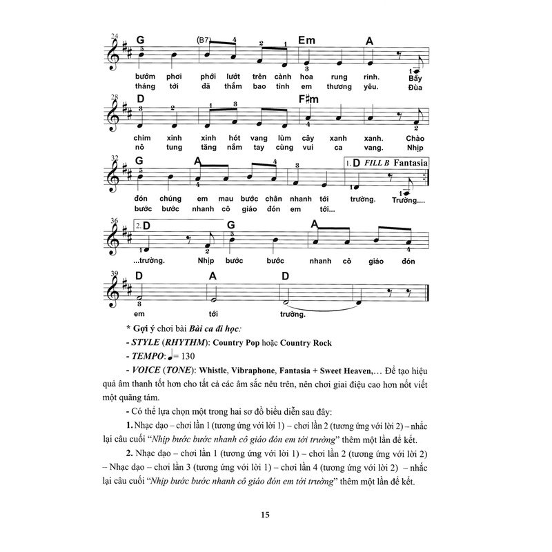 Sách - Thực Hành Biểu Diễn Organ Cho Thiếu Nhi – Tập 1