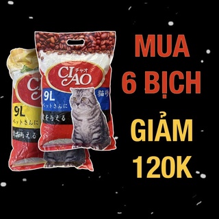 Cát mèo ciao bịch 9l