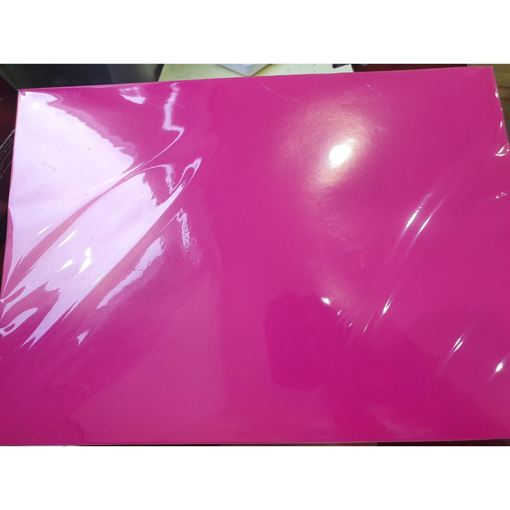 Decal màu hồng