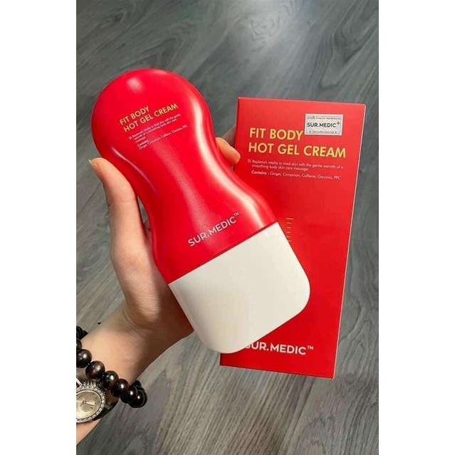 Thanh Lăn Massage SURMEDIC Fit Body Hot Gel Cream - 100ml