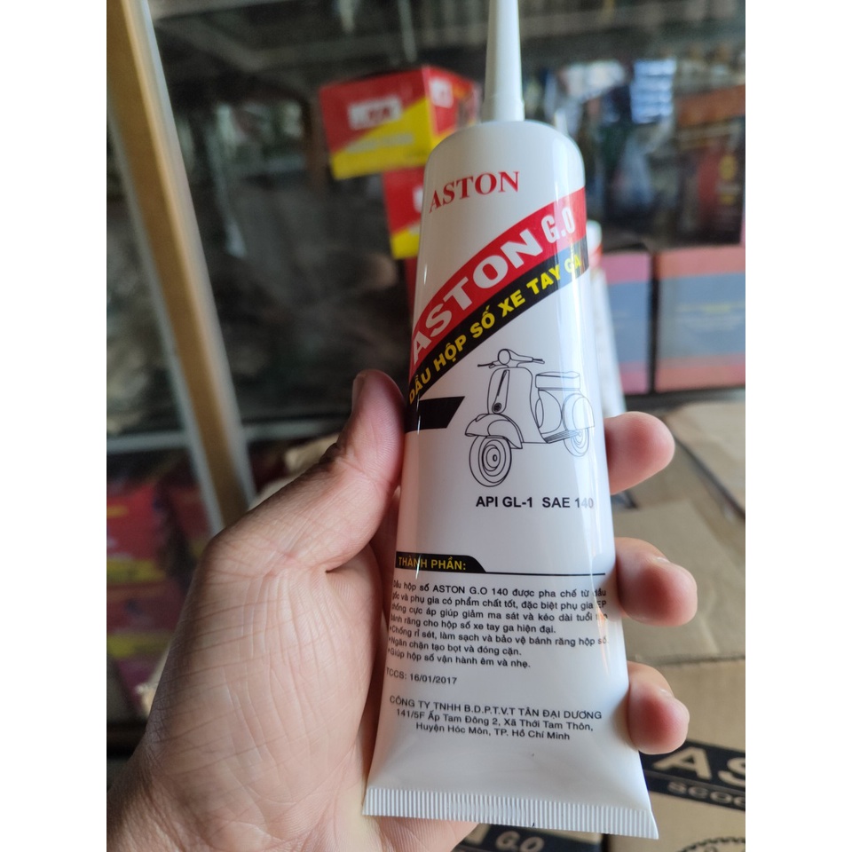 Nhớt hộp số giá rẻ ASTON USA cho xe tay ga