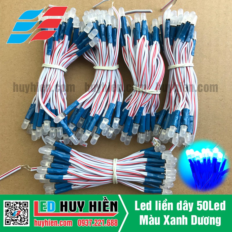 Led liền dây JIYI 100 Led dây đồng các màu, led liền dây đơn sắc JIYI | BigBuy360 - bigbuy360.vn