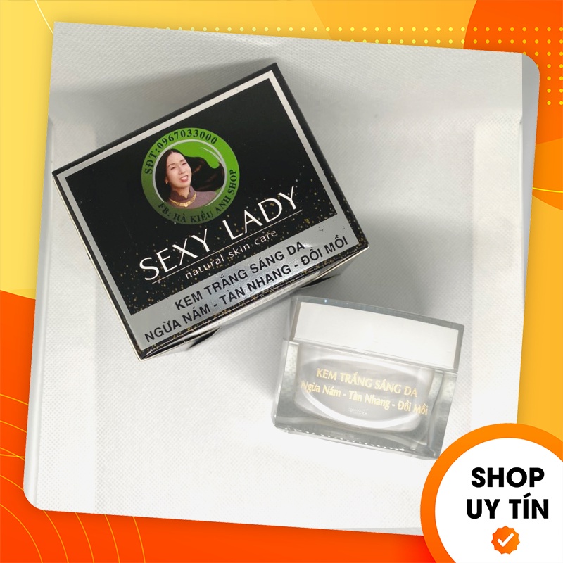 [Chính hãng] Kem Face Hà Kiều Anh Shop - Kem Sexy Lady Dưỡng Trắng Da Giảm Thâm Nám