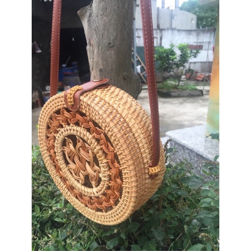 Túi cói đi biển