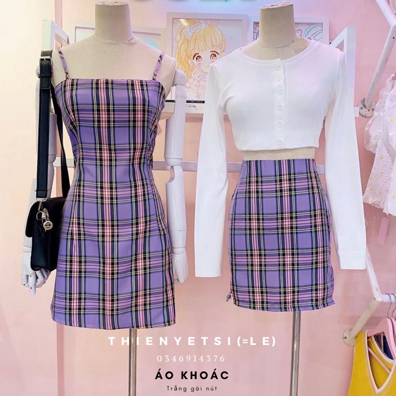 ÁO CHÂN VÁY ĐẦM NỮ ULLZZANG SIÊU ĐỈNH