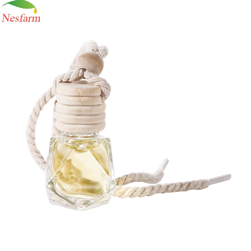 Tinh dầu treo xe ô tô thiên nhiên nguyên chất hương sả java quế bạc hà tràm Nesfarm TDT8