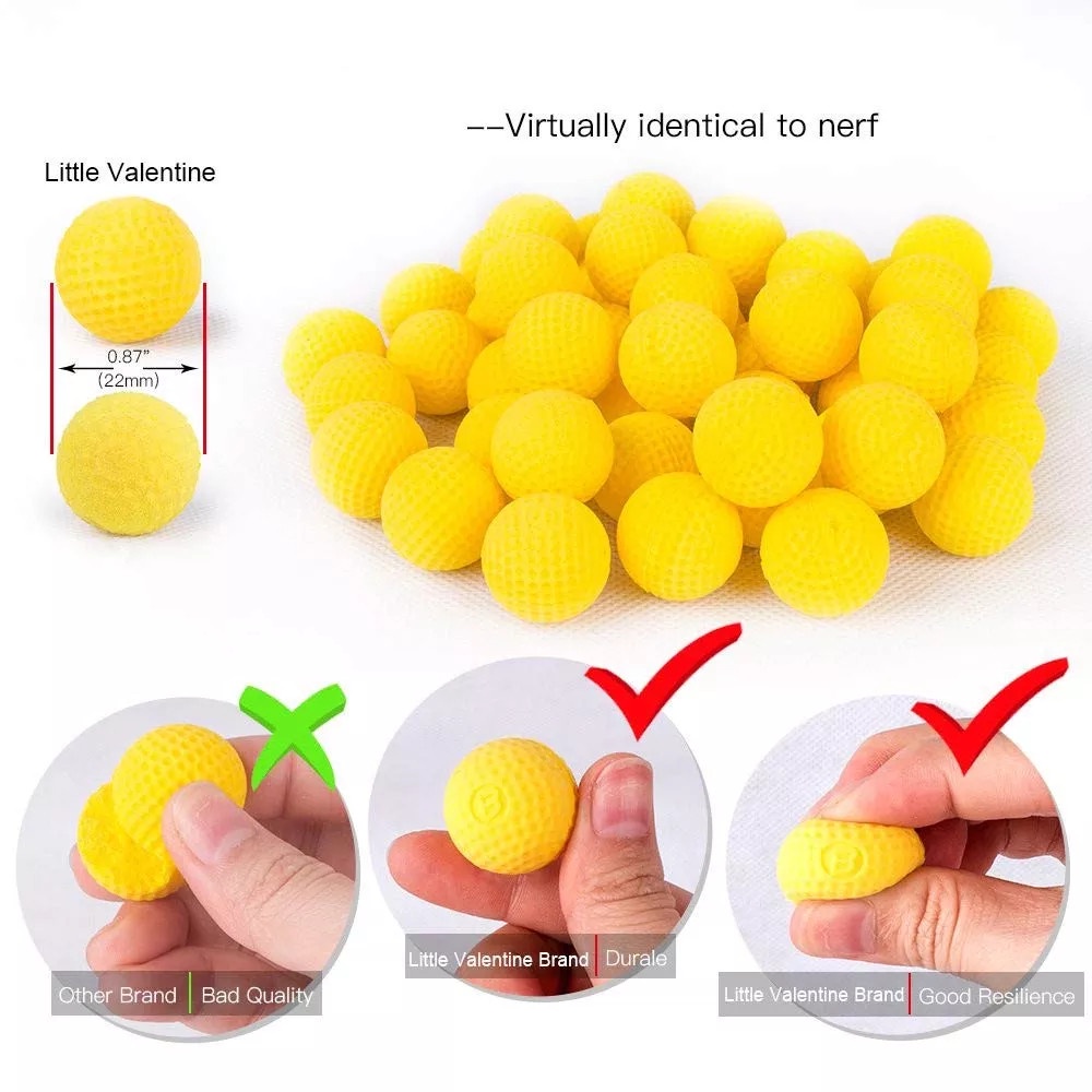 Viên xốp mềm cho Nerf Rival