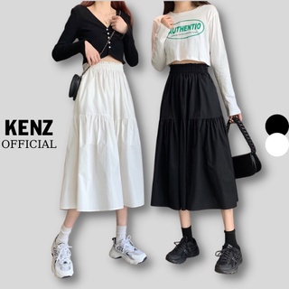 Chân váy nữ voan 3 tầng dáng dài Ulzzang