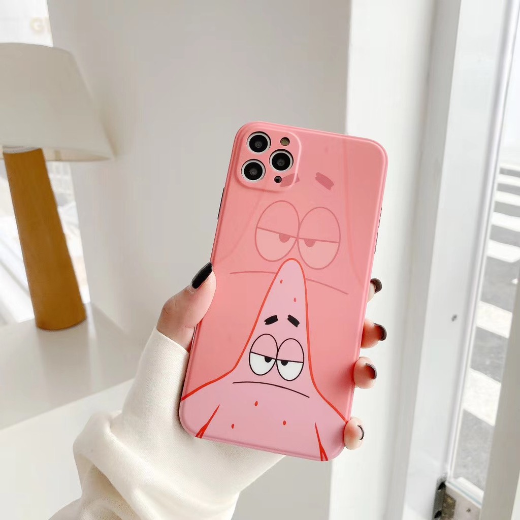 Ốp Điện Thoại In Hình Hoạt Hình Spongebob Dễ Thương Cho iPhone 7 8plus X Xr Xsmax 11 Pro Promax | BigBuy360 - bigbuy360.vn