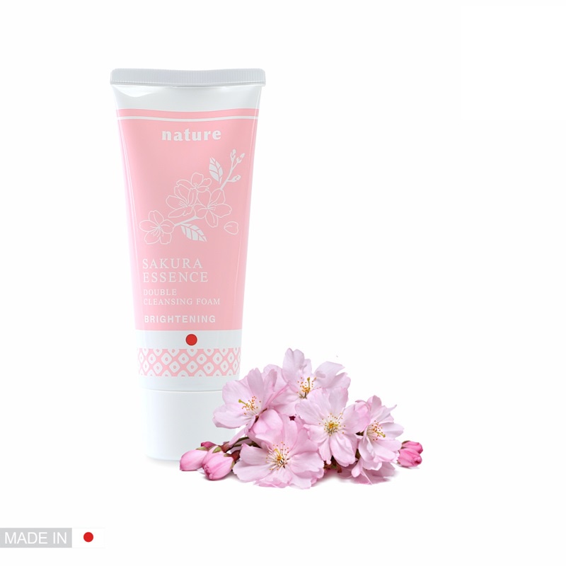 Sữa Rửa Mặt Naris Nature Dưỡng Sáng Da Từ Hoa Anh Đào Sakura Nhật Bản 100g