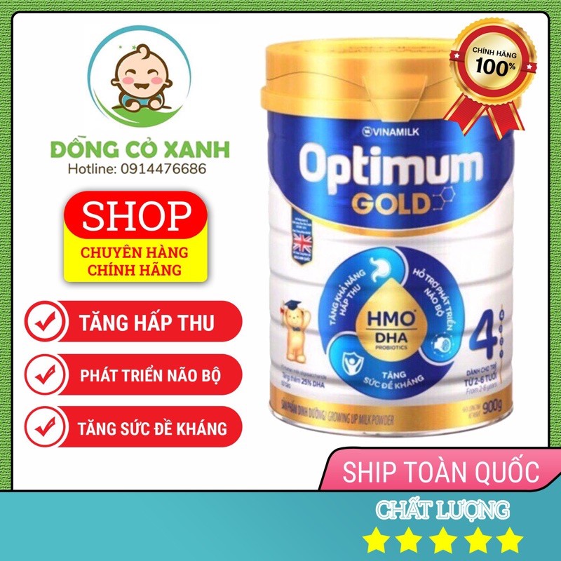 [t7-2022]Sữa bột Optimum gold 4 - 850g cho bé từ 2- 6 tuổi.