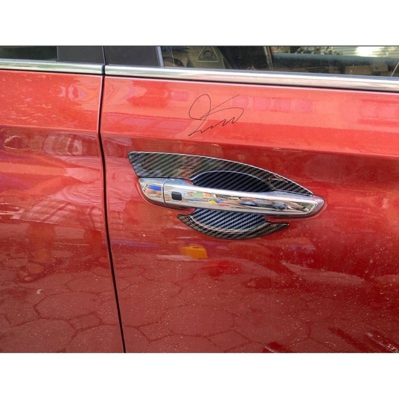 Ốp tay hõm cửa Xe Accent 2018 2019 2020 2020 2021 2022 mẫu carbon cao cấp