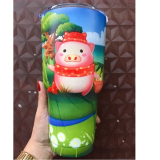 LY GIỮ NHIỆT THÁI LAN ( Combo đủ phụ kiện, gồm ly+1 bộ ống hút + 1 túi đựng)