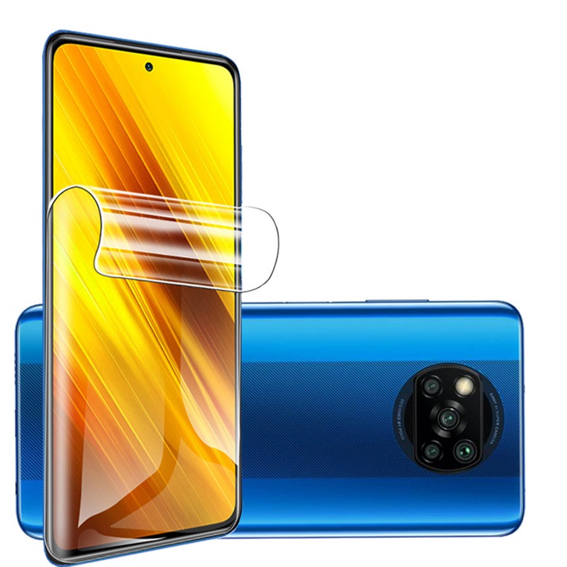 Set 2 Kính Cường Lực Bảo Vệ Màn Hình Điện Thoại Xiaomi Poco X3 Nfc