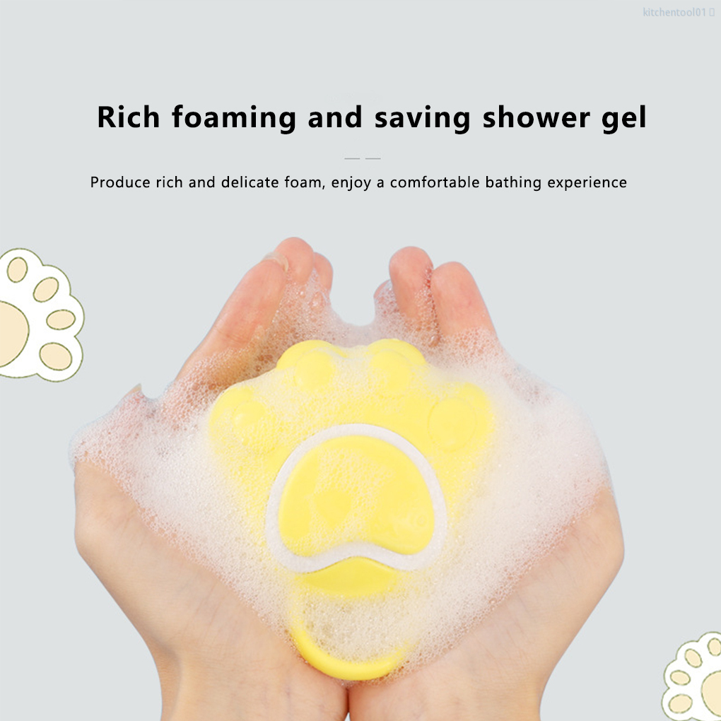 (Hàng Mới Về) Bàn Chải Tắm Massage Da Đầu Bằng Silicon Màu Vàng Tiện Dụng Cho Nhà Bếp / Nhà Bếp Mã 01 | BigBuy360 - bigbuy360.vn