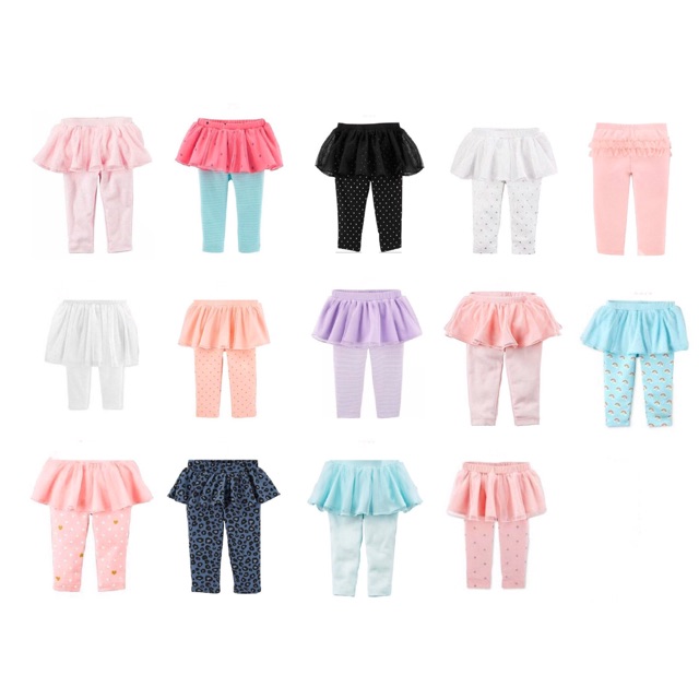 Chân váy kèm legging Carter