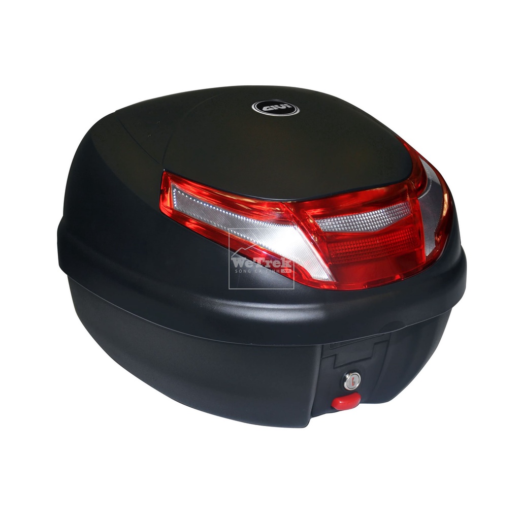 Thùng sau Givi E350RN hệ thống khóa Monolock cao cấp dung tích 35 lít kèm đế gắn thùng Givi MP60N chính hãng