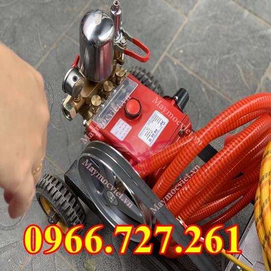 Máy rửa xe công nghiệp đai đai 2hp moto dây đồng giá rẻ Toàn Phát