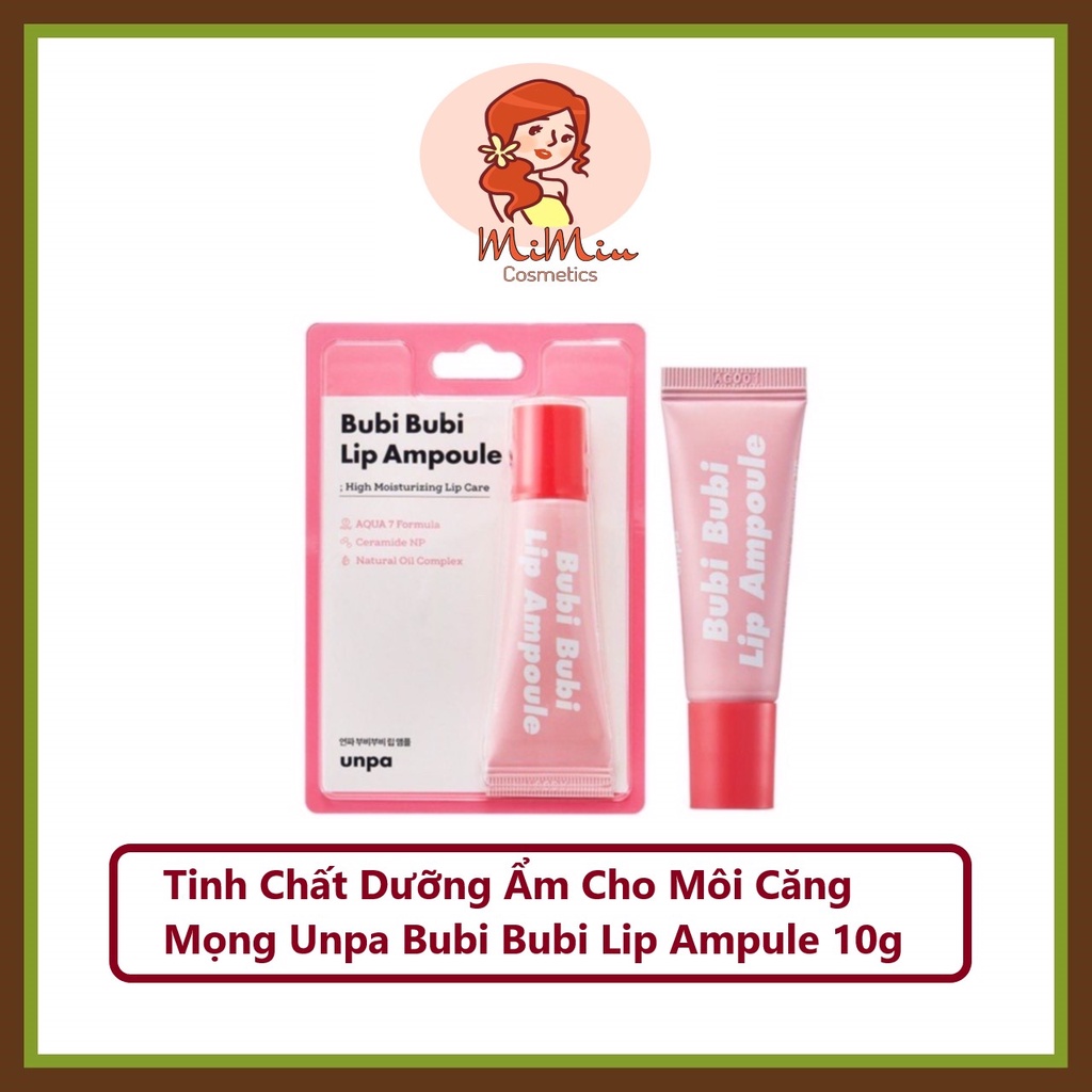 Tinh chất dưỡng môi Bubi Bubi Lip Ampule