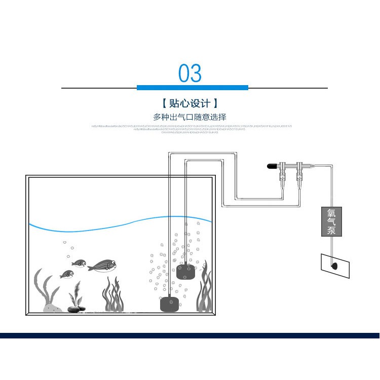 Đầu chia sủi OXY INOX Siêu bền