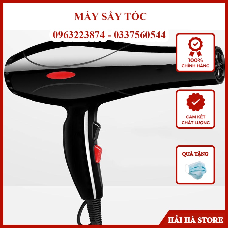Máy Sấy Tóc 2 Chiều Model 5528 Công Suất Lớn 2500W(Tặng Dụng Cụ Tạo Kiểu)