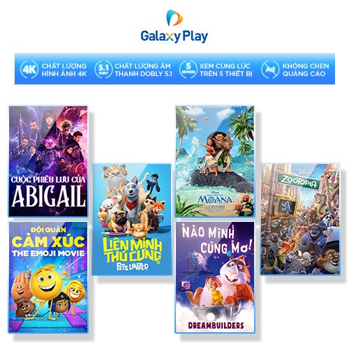 Gói Galaxy Play Mobile 1 Tháng trên ứng dụng Galaxy Play