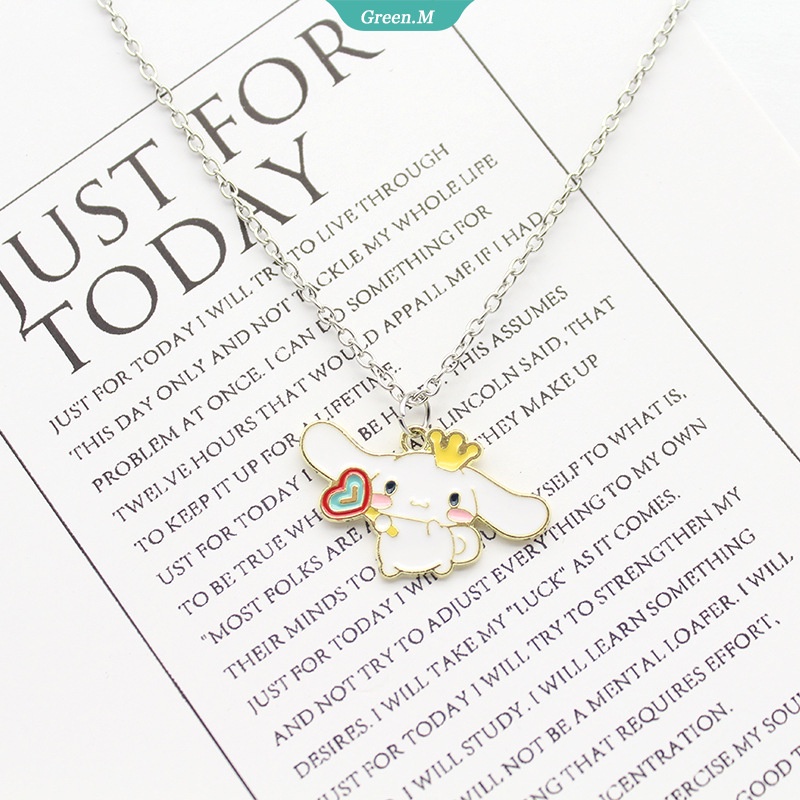 Vòng cổ Kim Loại Mặt Hoạt Hình Sanrio My Melody Làm Quà Tặng Sinh Nhật Cho Bé Gái